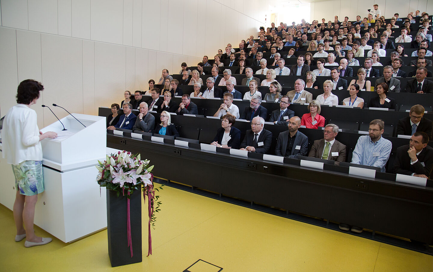 Die Eröffnung des Graduiertenzentrums im Nieperbau