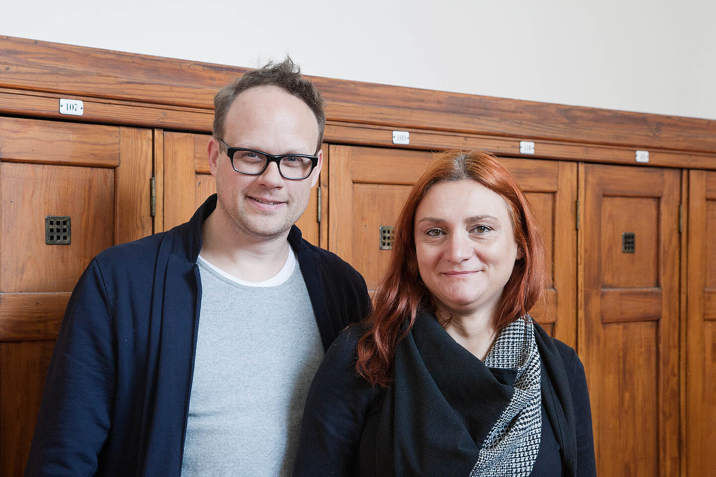 Prof. Dr. Monica Rossi, Timo Kretschmer (Foto: Lisa Gathmann) Prof. Dr. Monica Rossi und Timo Kretschmer sind zufrieden mit dem ersten Zertifizierungs-Durchlauf. Zusammen mit Prof. Henning Rambow hatten sie Ende 2018 die Listung der HTWK erwirkt und führen die Kurse nun gemeinsam durch.