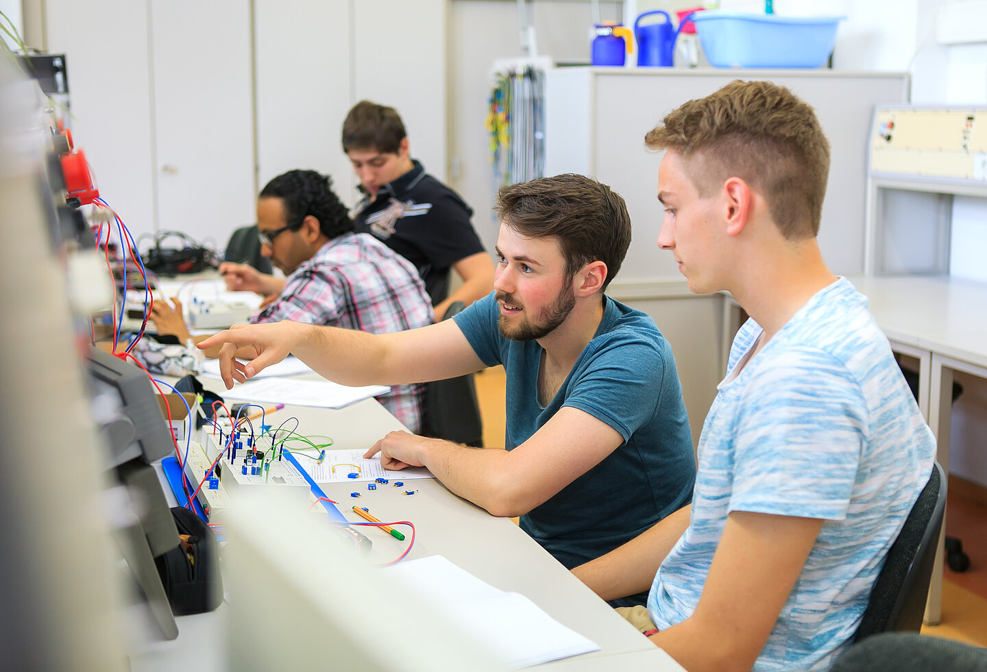 Die HTWK Leipzig ist im Bereich Elektrotechnik unter den Top 5 des „WirtschaftsWoche“-Rankings 2019. (Foto: Swen Reichhold/HTWK Leipzig) Die HTWK Leipzig ist im Bereich Elektrotechnik unter den Top 5 des „WirtschaftsWoche“-Rankings 2019. (Foto: Swen Reichhold/HTWK Leipzig)