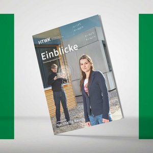 Das Cover der Einblicke 2022 Das Bild zeigt das Cover des Forschungsmagazins Einblicke 2022