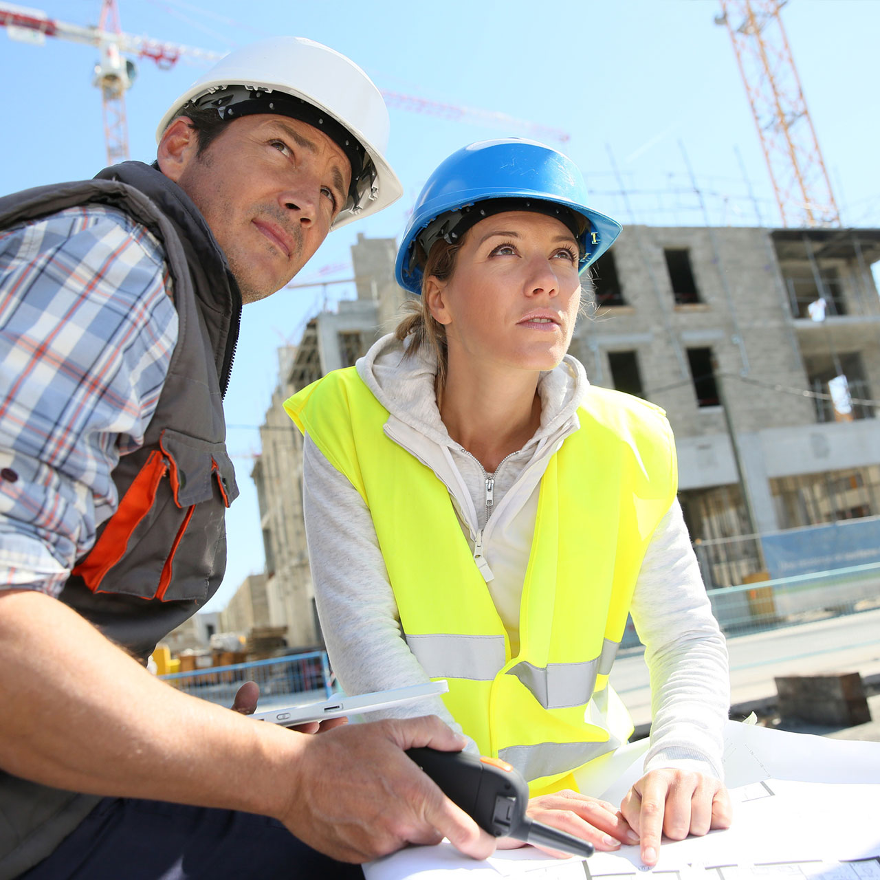 Symbolbild Studiengang Wirtschaftsingenieurwesen Bauwesen Master